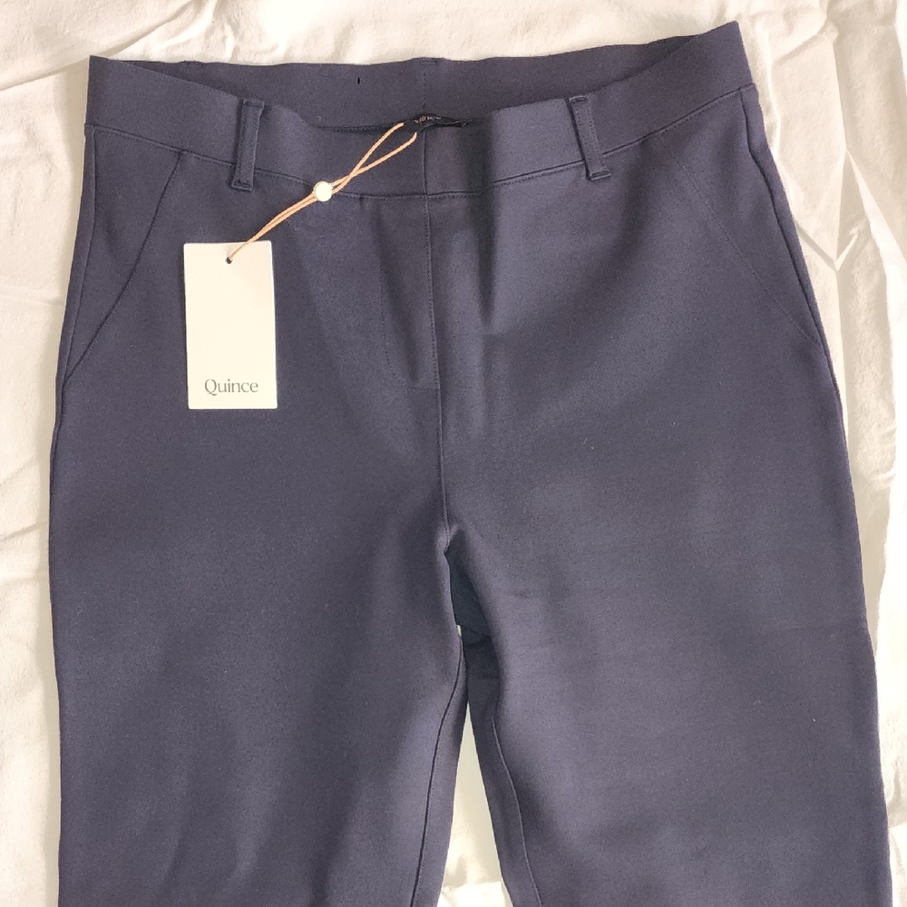 Quince Women's Deep Blue Chinos